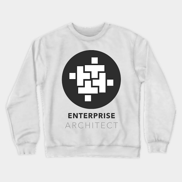 Enterprise Architect Building Blocks Crewneck Sweatshirt by All About Nerds